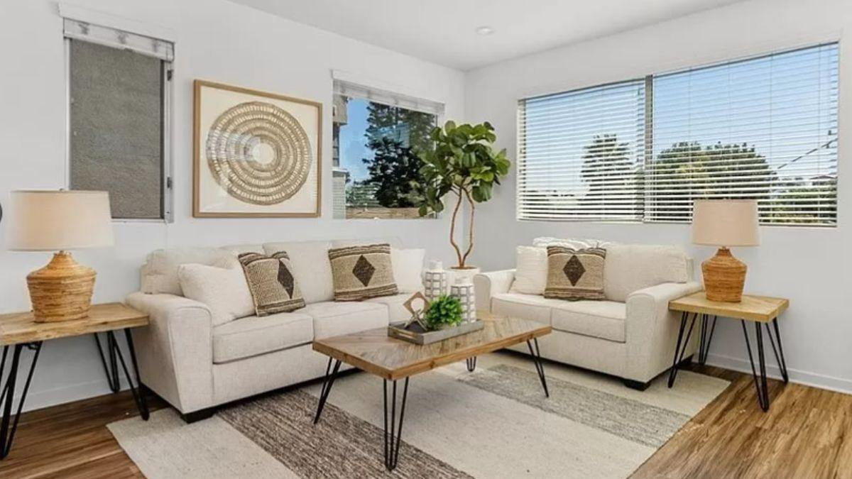Relaxed Living Room with Mid-Century Modern Vibes