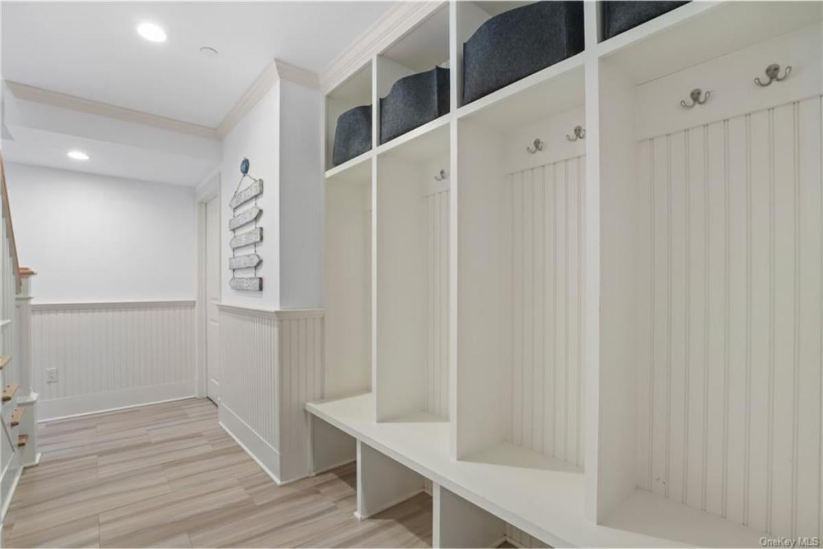 Explore This Thoughtfully Designed Mudroom with Ample Storage