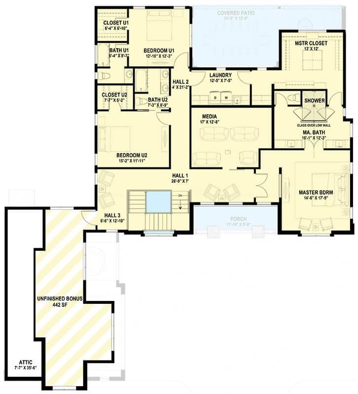 Dive Into the Practical Details of This Well-Organized Floor Plan