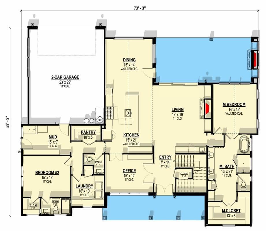 Explore the Thoughtful Layout of This Spacious Floor Plan