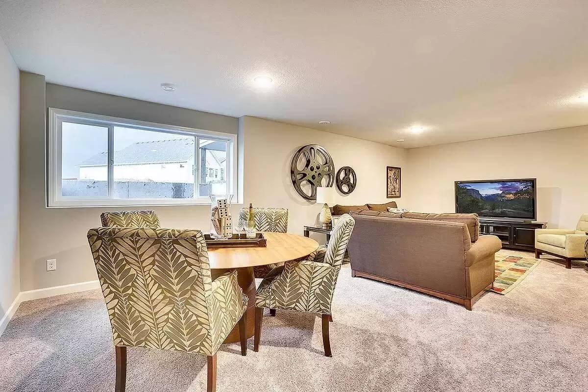 Step into This Relaxed Craft Room with Cozy Seating