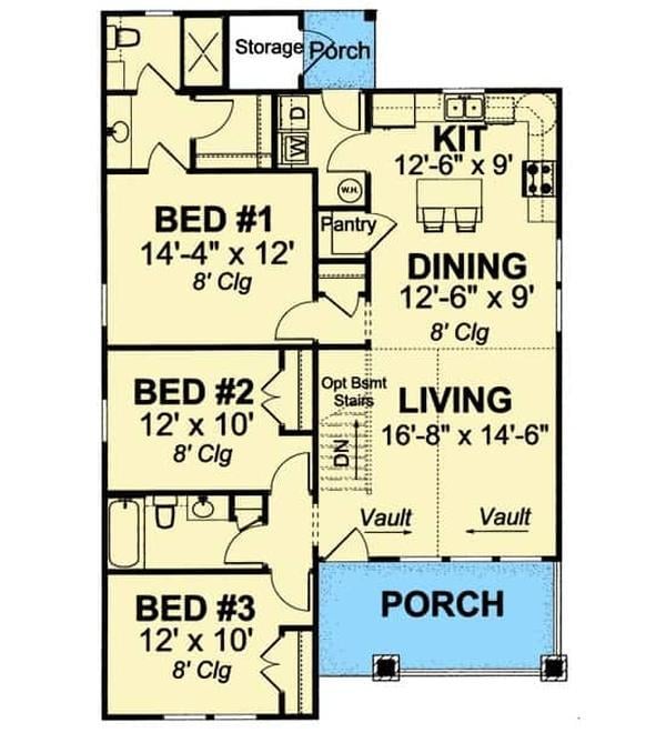 Explore This Efficient Floor Plan with Ample Storage Options