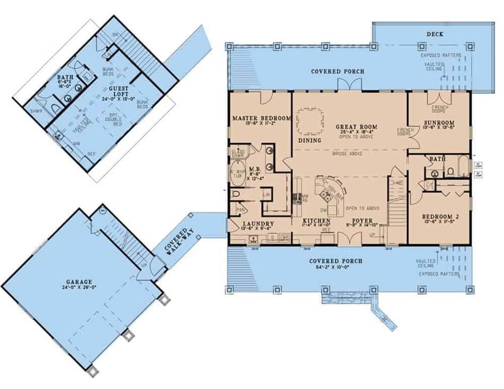 Explore This Spacious Home with a Charming Guest Loft and Ample Outdoor Spaces