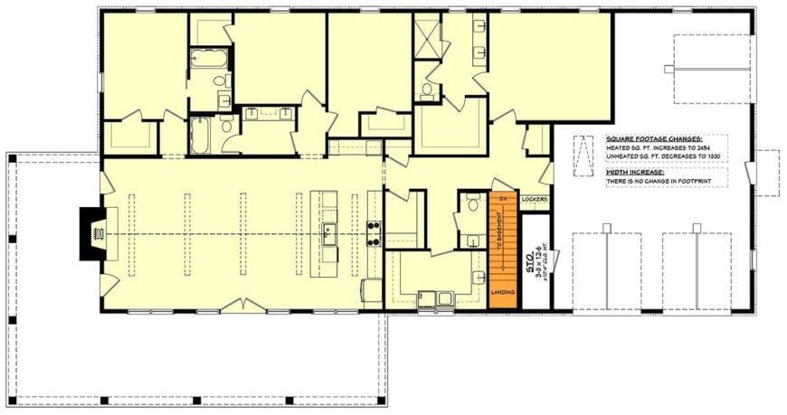 Efficient Floor Plan with Open-Concept Living and Ample Storage