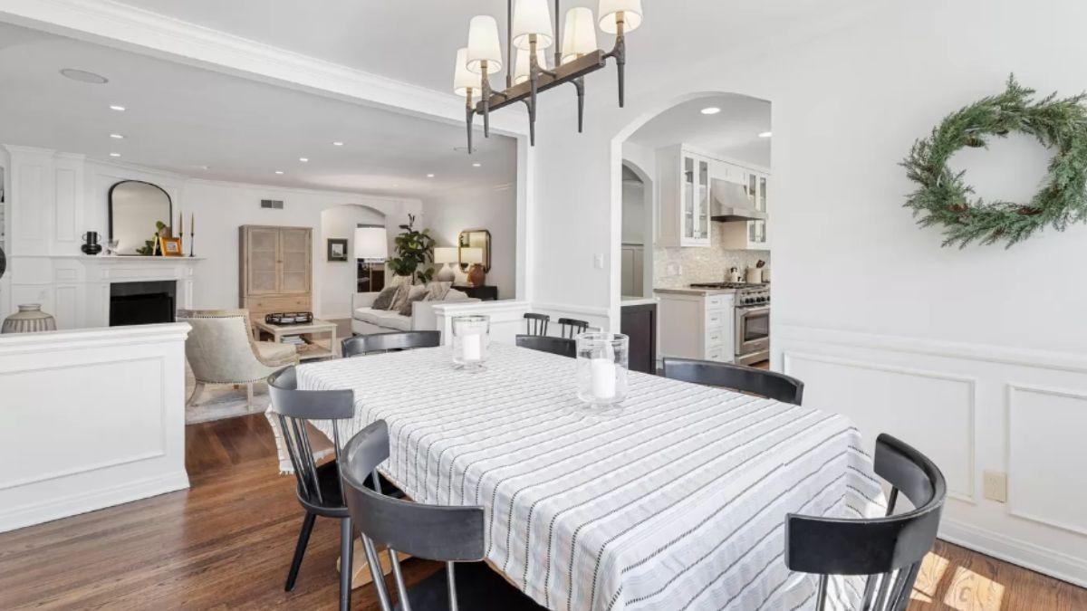 Dining Room with Effortless Flow to the Living Area
