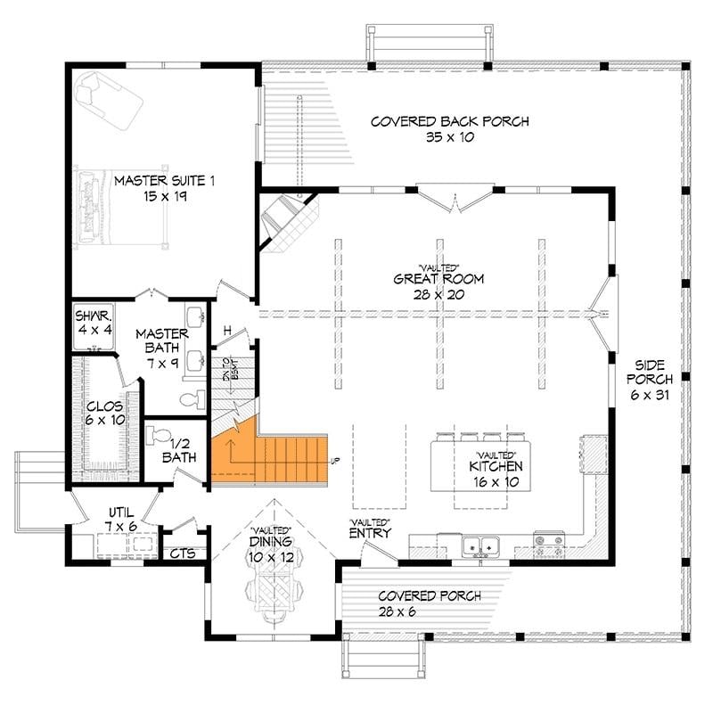 Explore This Thoughtfully Designed Main Floor with a Cozy Dining Nook