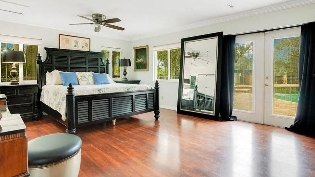 Notice the Statement Bed in This Light-Filled Bedroom