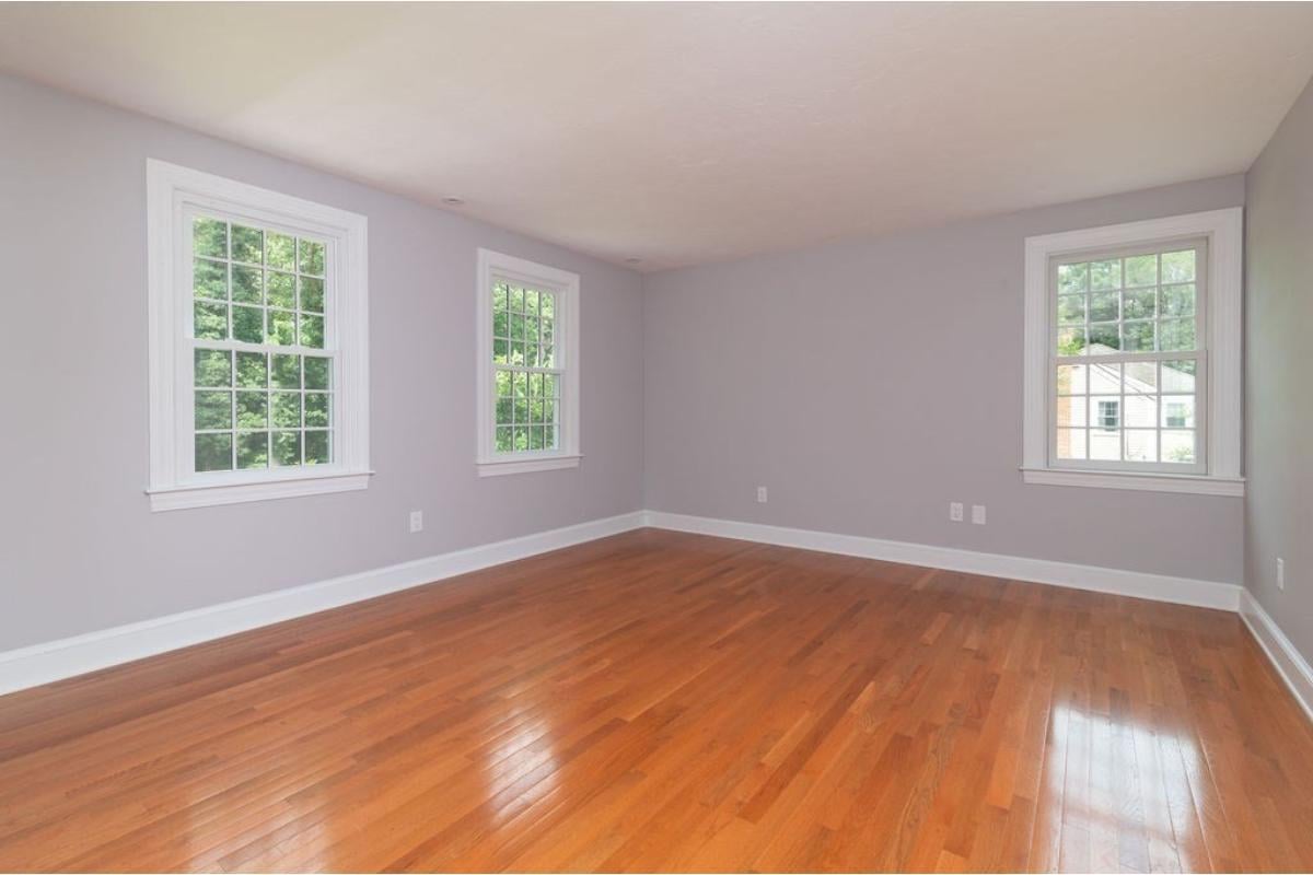 Empty Room Ready for a Personal Touch - Notice the Gleaming Hardwood Floors