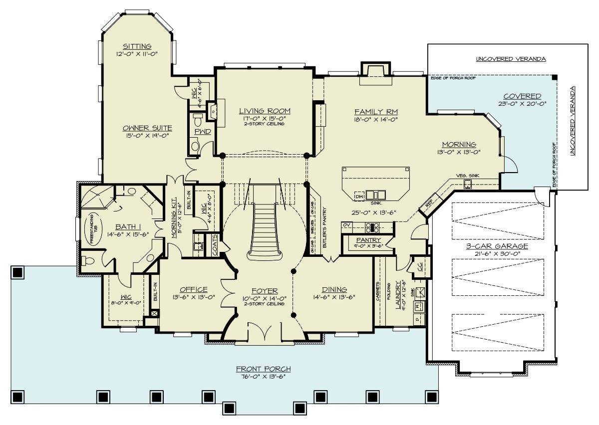 Explore the Spacious Main Level with a Dedicated Craft Room