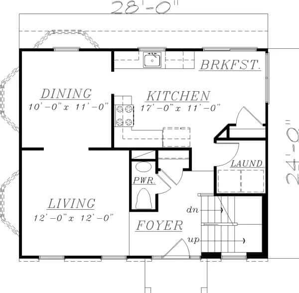 Explore the Spacious Kitchen and Breakfast Nook in This Multi-Generational Floor Plan