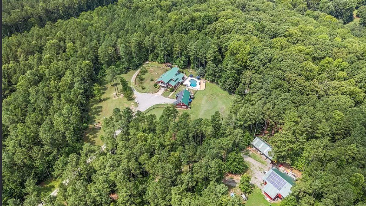 Explore This Secluded Retreat Nestled in Lush Forest