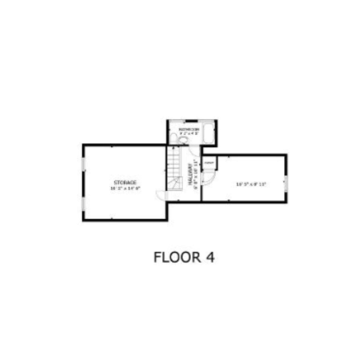 Discover the Flexibility of This Fourth Floor with Extensive Storage