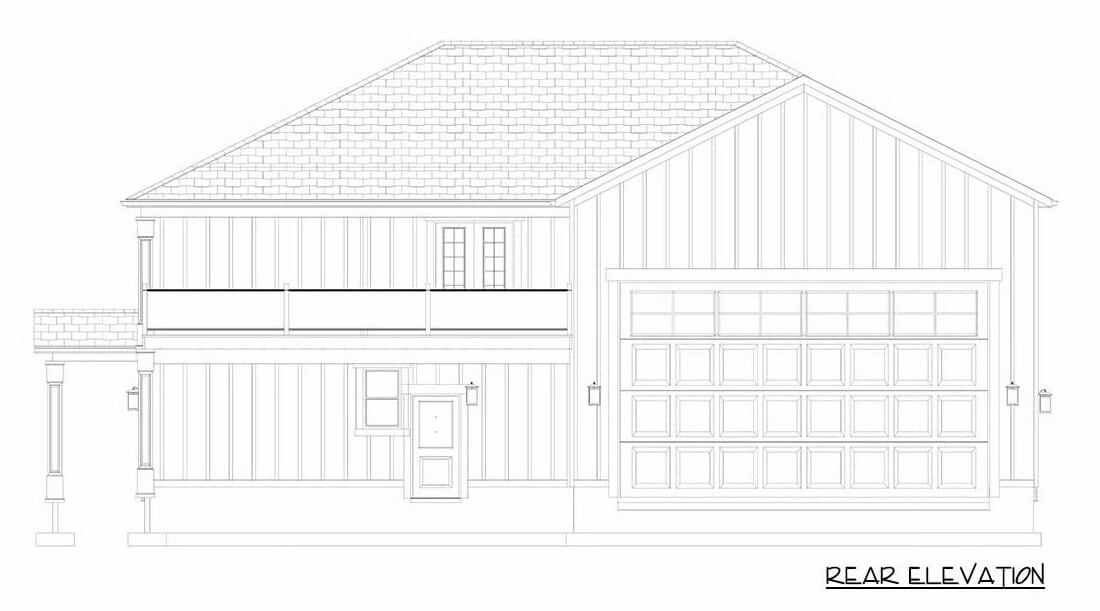 Rear Elevation