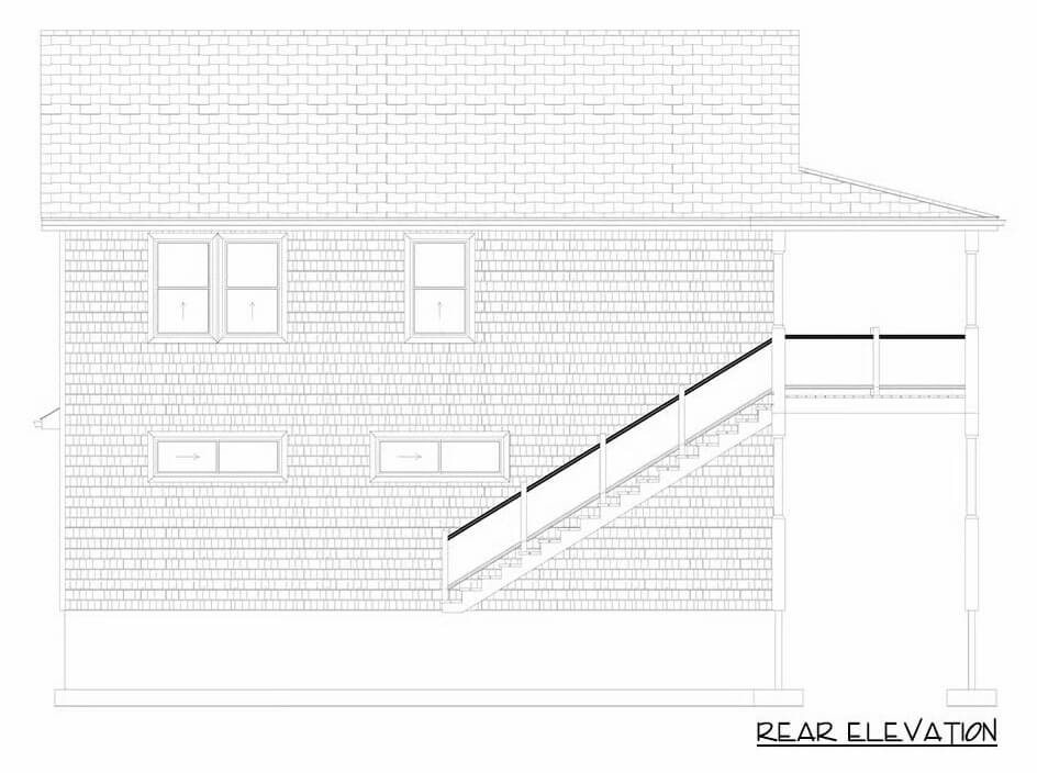 Rear Elevation