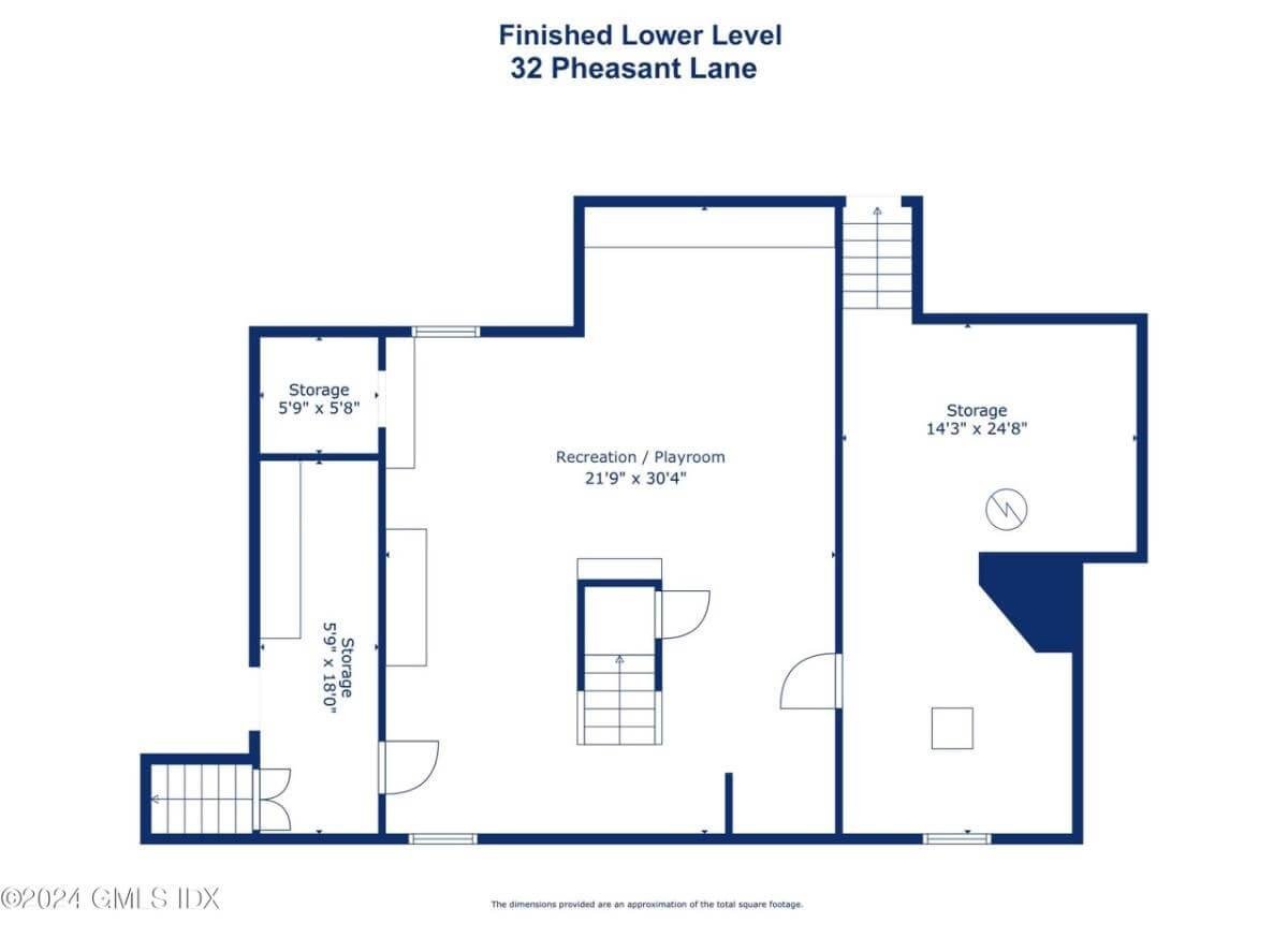 Step Into the Versatile Lower Level with a Spacious Recreation Area
