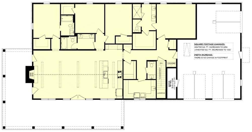 Open-Concept Floor Plan with Versatile Living Areas