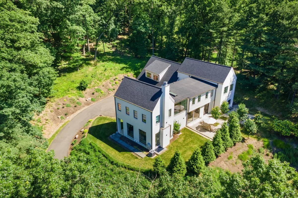 Explore This Modern Home Nestled in Lush Greenery