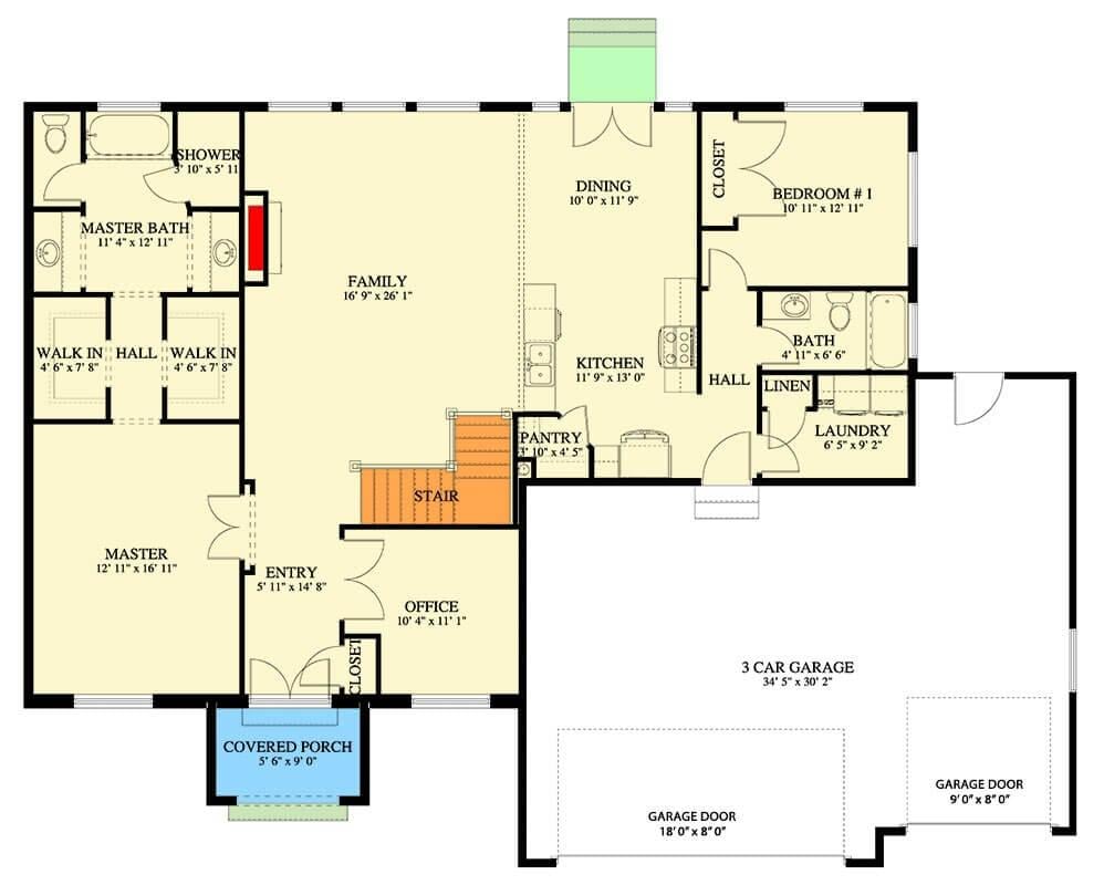 Explore This Thoughtful Main Floor Layout with an Open Family Space