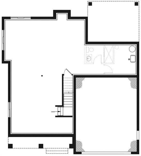 Explore This Basement Layout with a Dedicated Wine Cellar Space