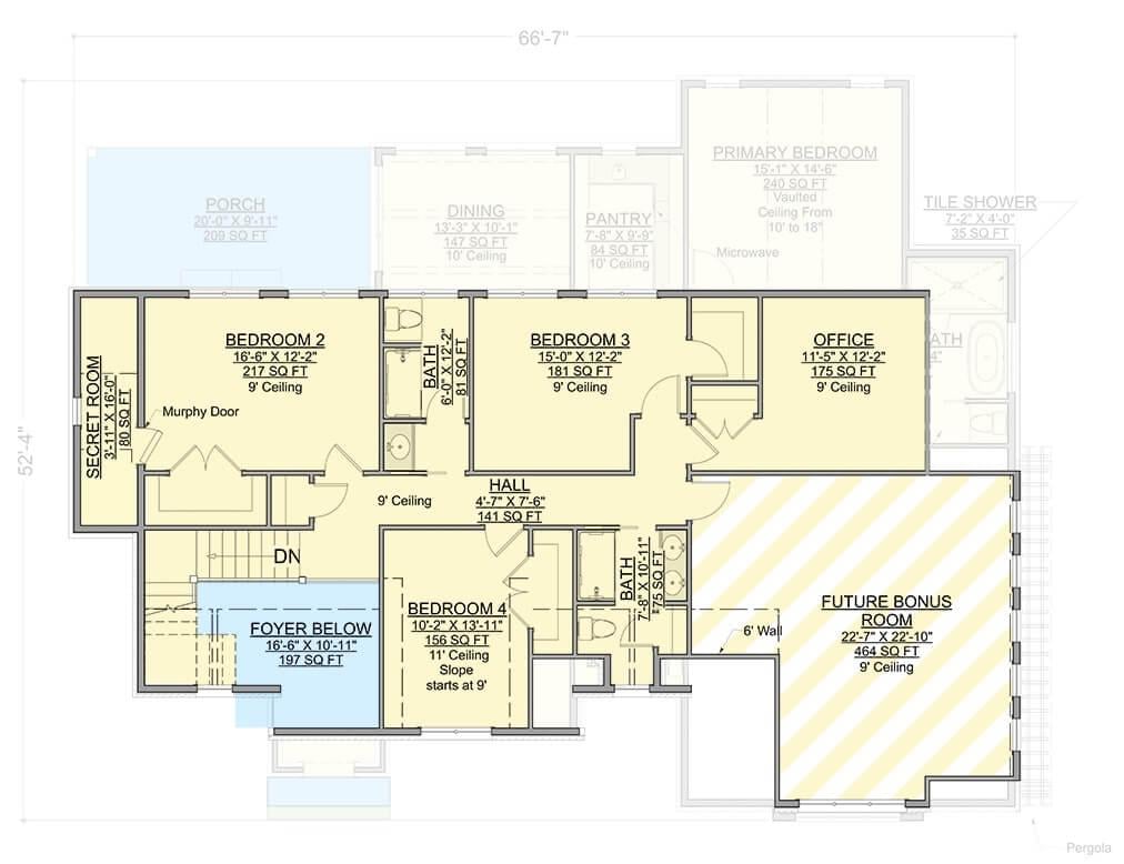 Explore the Hidden Spaces and Versatile Rooms on This Floor Plan