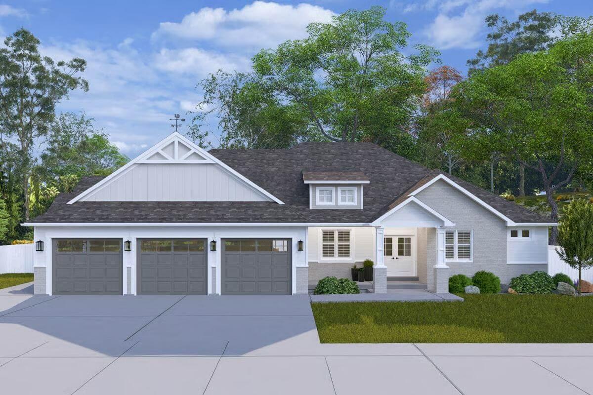 Charming Ranch Home with Spacious Triple Garage