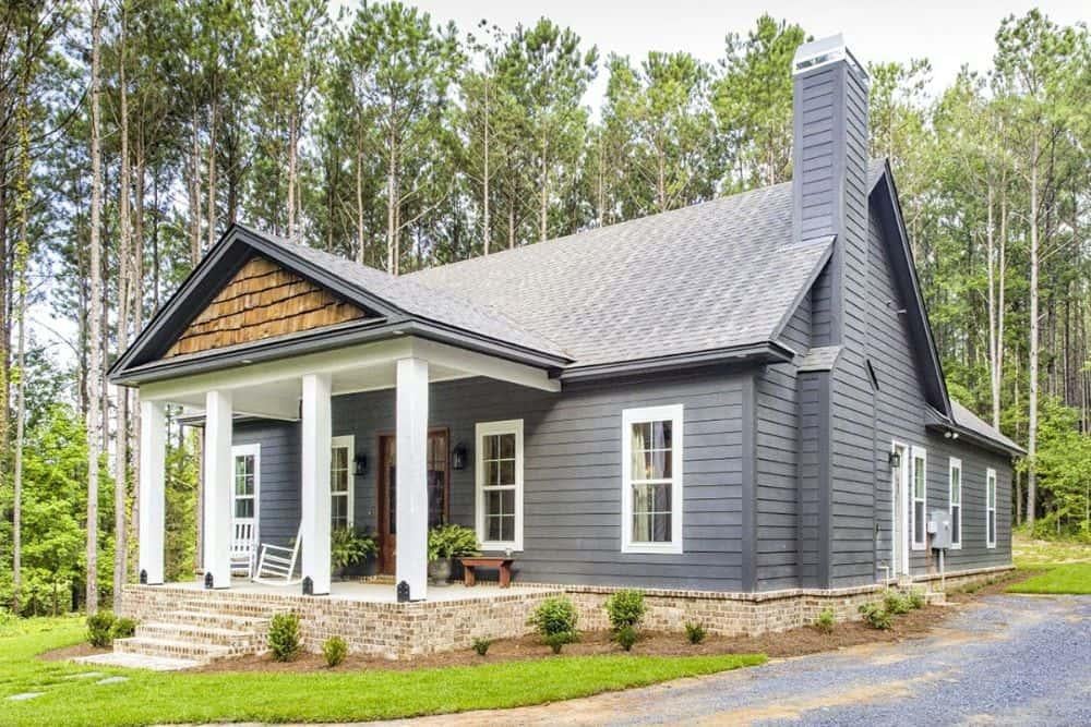 Classic Craftsman Bungalow Nestled Among Tall Pines