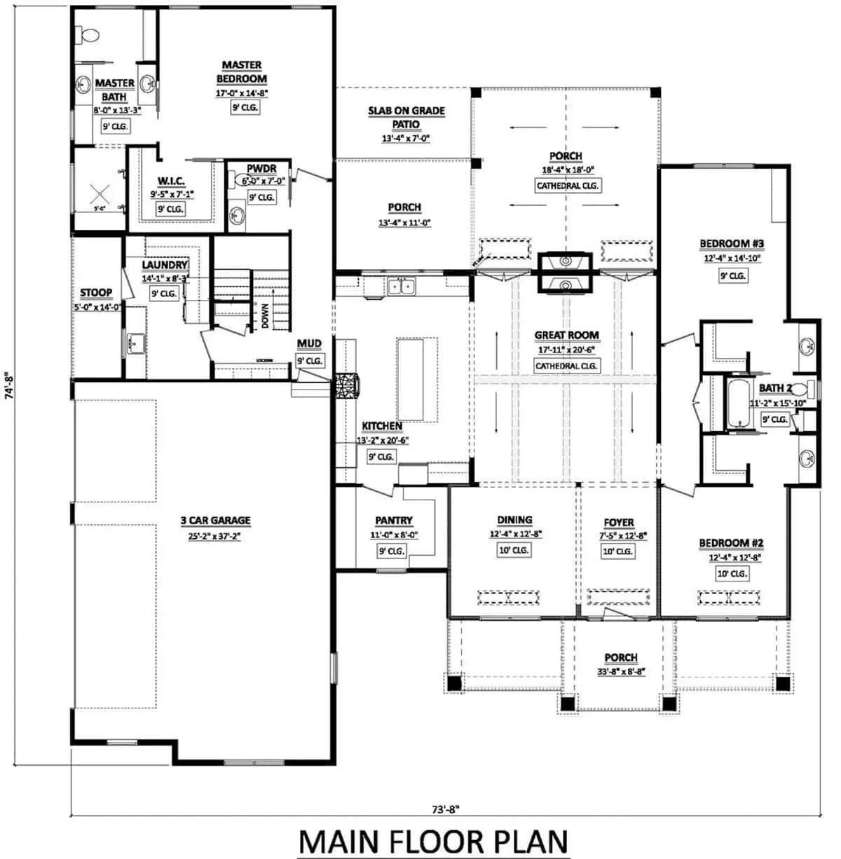 Spacious Main Floor with Thoughtful Storage Options