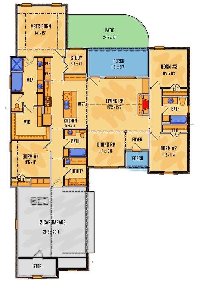 Explore This Spacious Layout with a Cozy Breakfast Nook