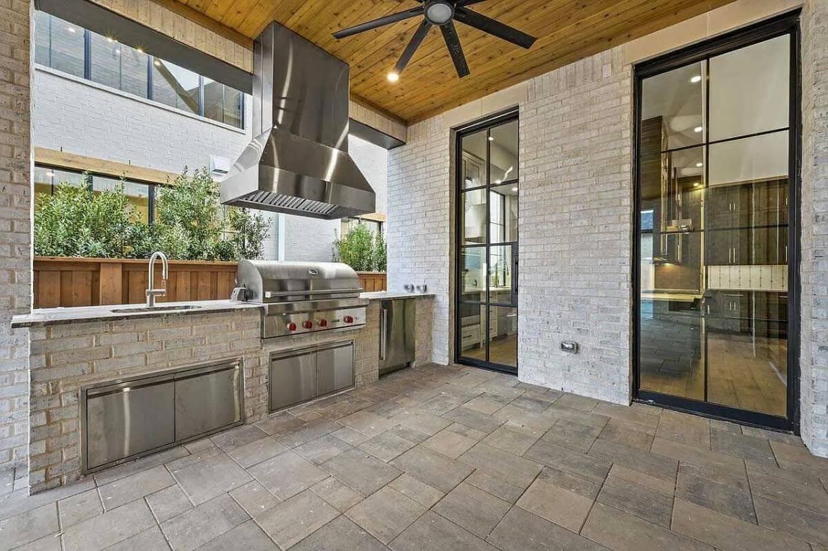 Enjoy the Outdoor Kitchen