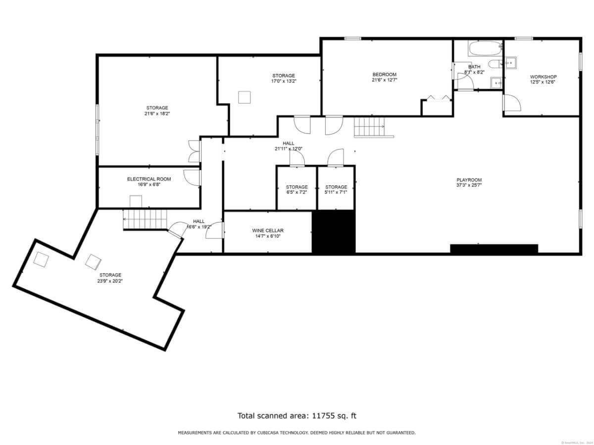 Discover the Versatile Spaces in This Spacious Basement Layout