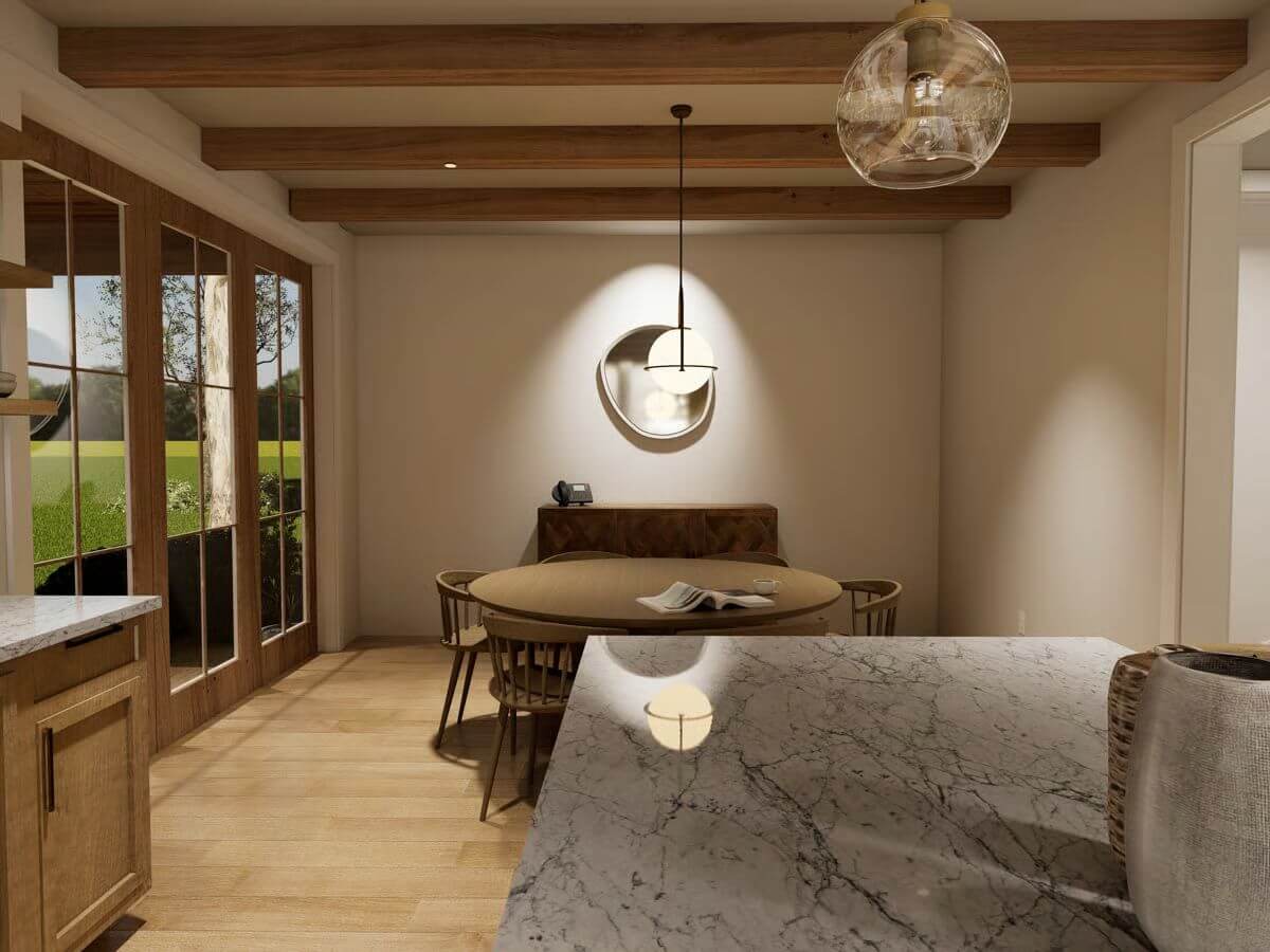 Dining Area and Kitchen