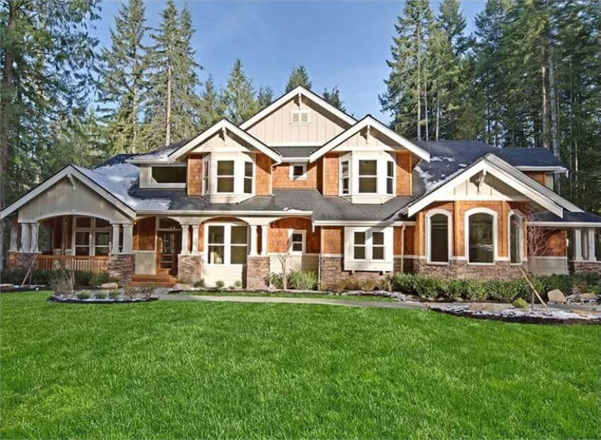 Notice the Craftsman Charm in This Forest Retreat