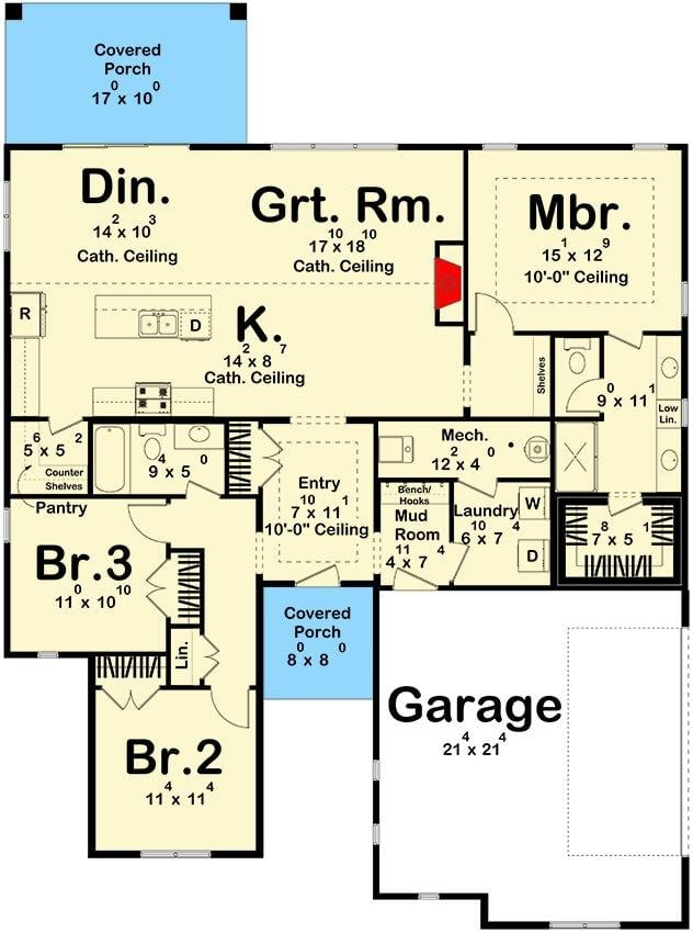 Exploring the Heart of the Home: Spacious Great Room and Functional Kitchen Layout