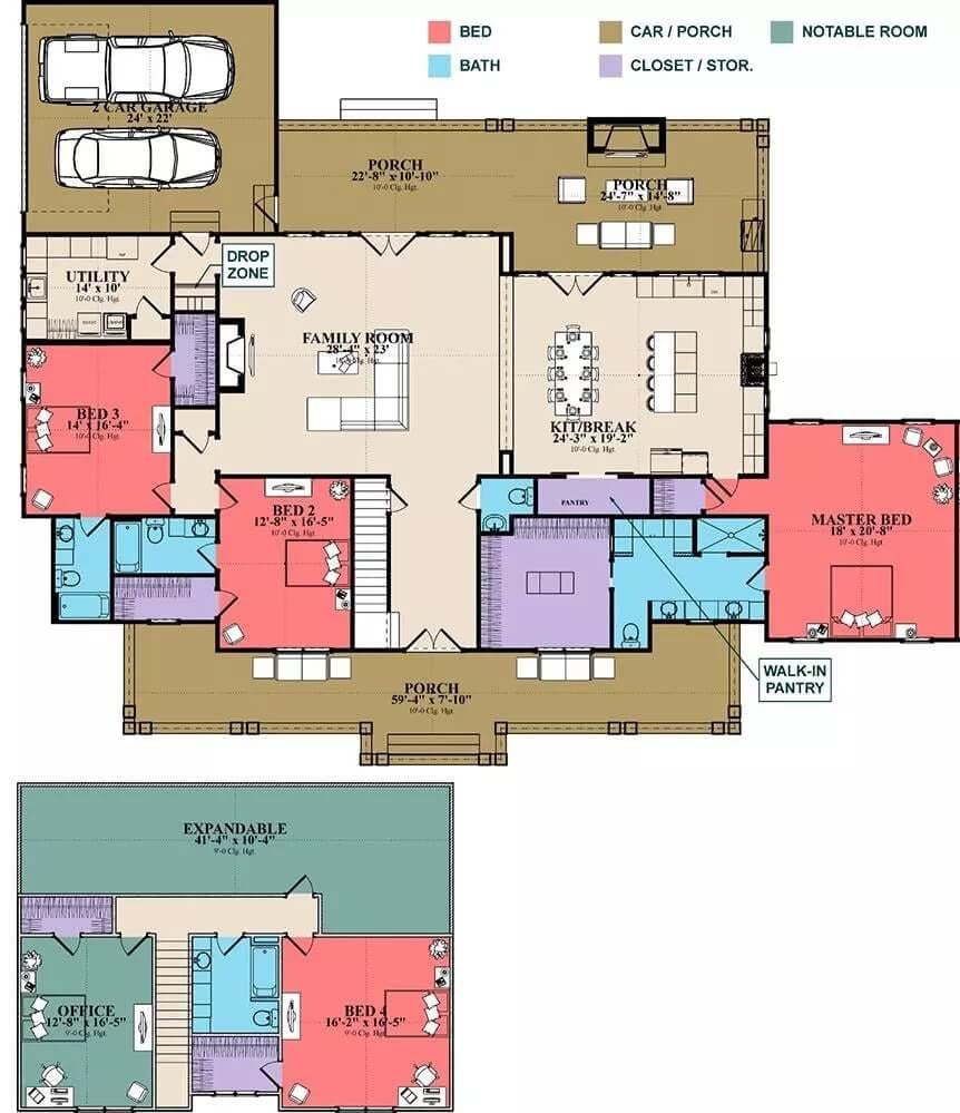 Functional Main Floor Plan with an Inviting Family Hub