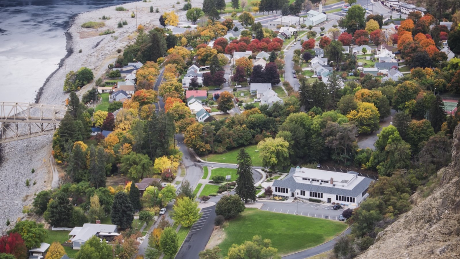 Coulee Dam WA Town Image
