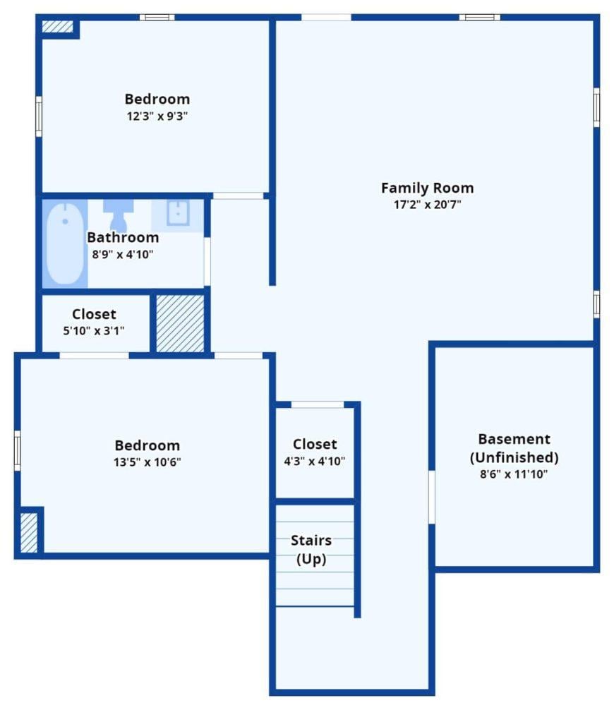 Lower Level Features Cozy Family Room and Versatile Layout