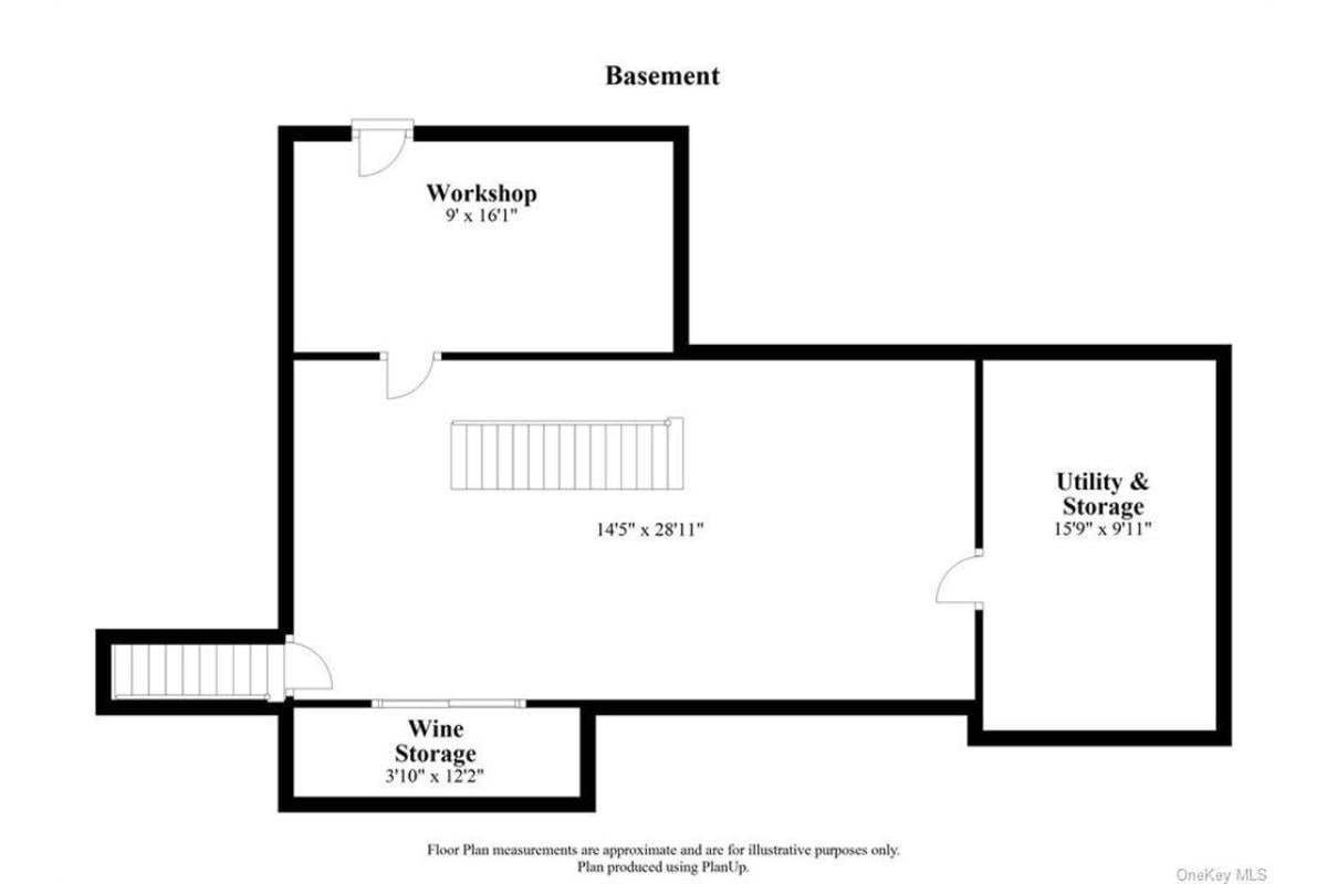 Explore the Basement with Workshop and Wine Storage