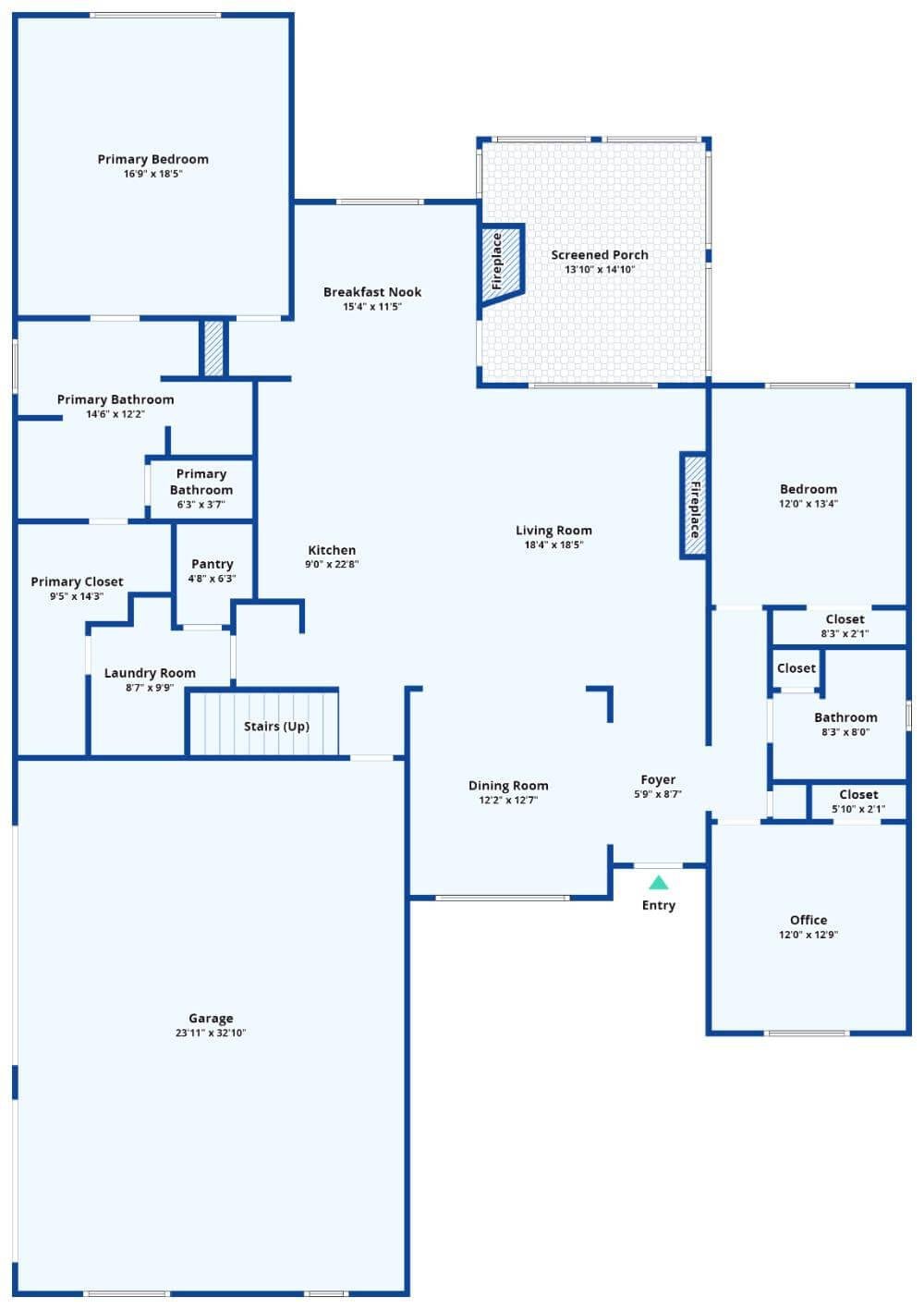 Check Out the Flow of This Open-Concept Main Floor Plan