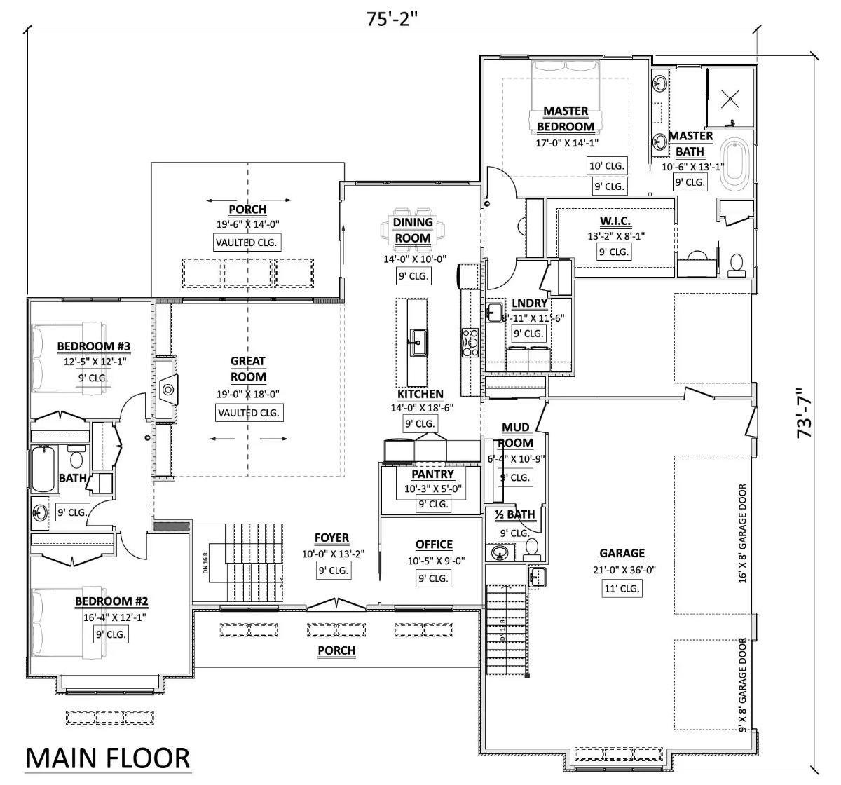 Explore the FlowโOpen-Concept Living with a Private Master Suite