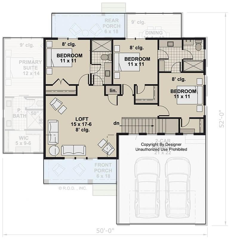 Spacious Loft and Three Bedrooms Perfect for Family Living