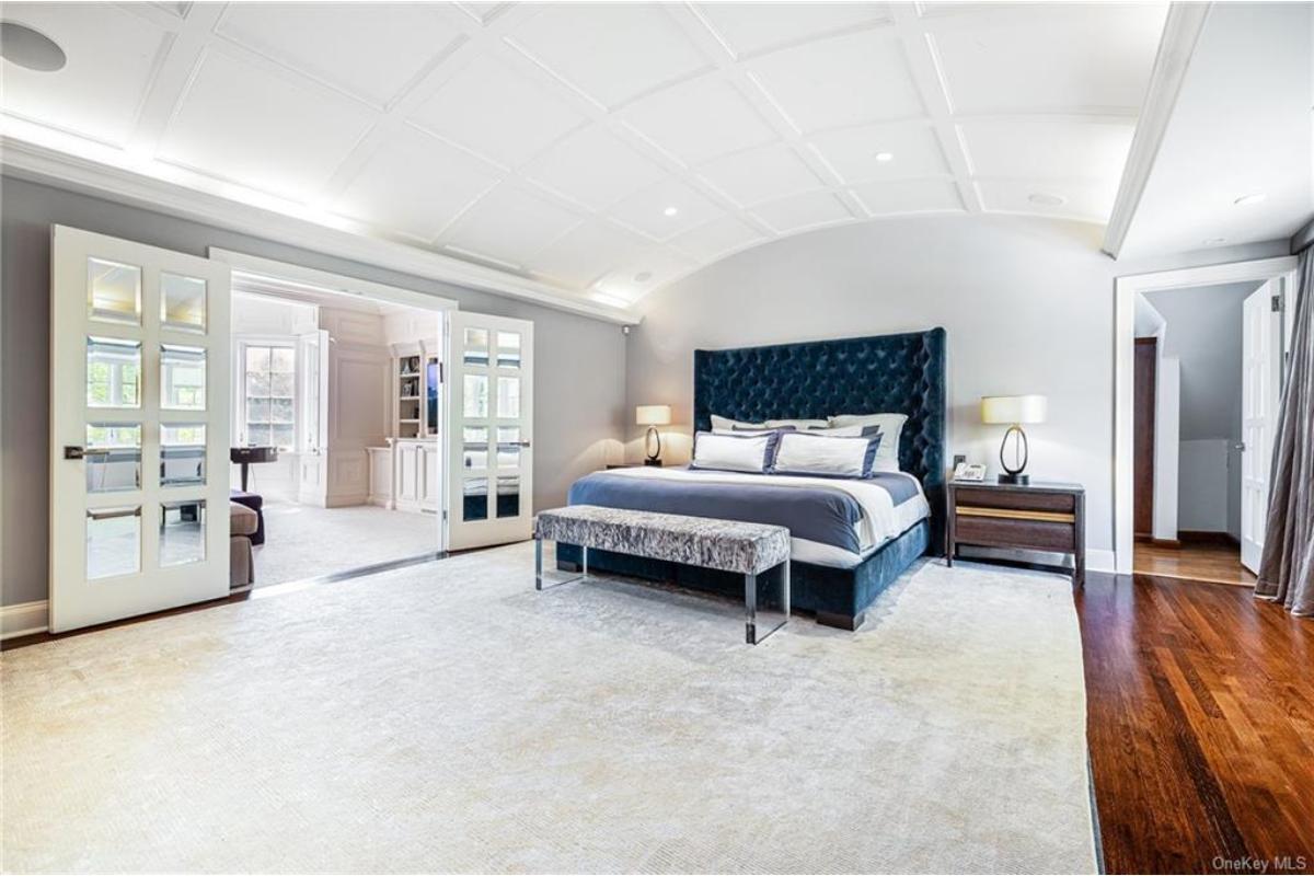 Explore This Master Suite with Vaulted Ceilings and a Touch of Luxury