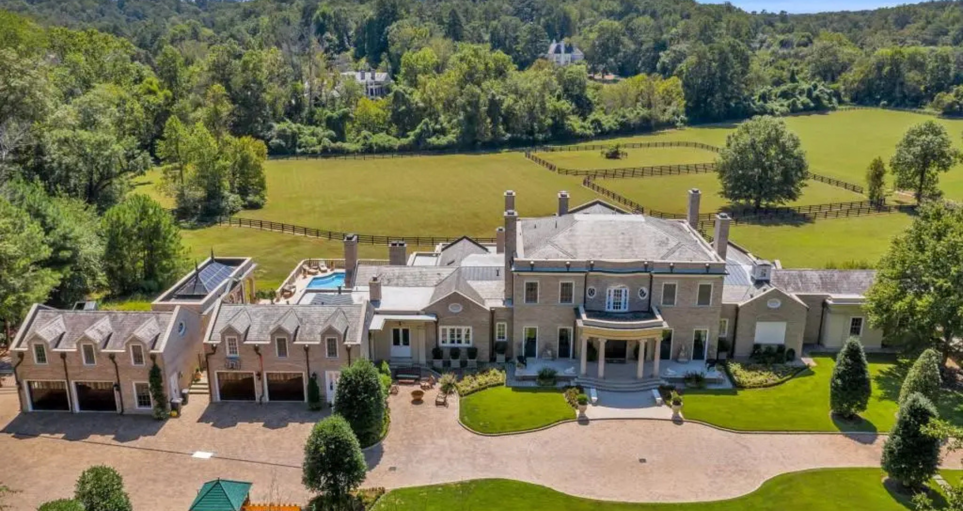 Explore This Spectacular Country Estate in the Heart of Buckhead, Atlanta, Georgia, Featuring 17+ Acres of Refined Luxury