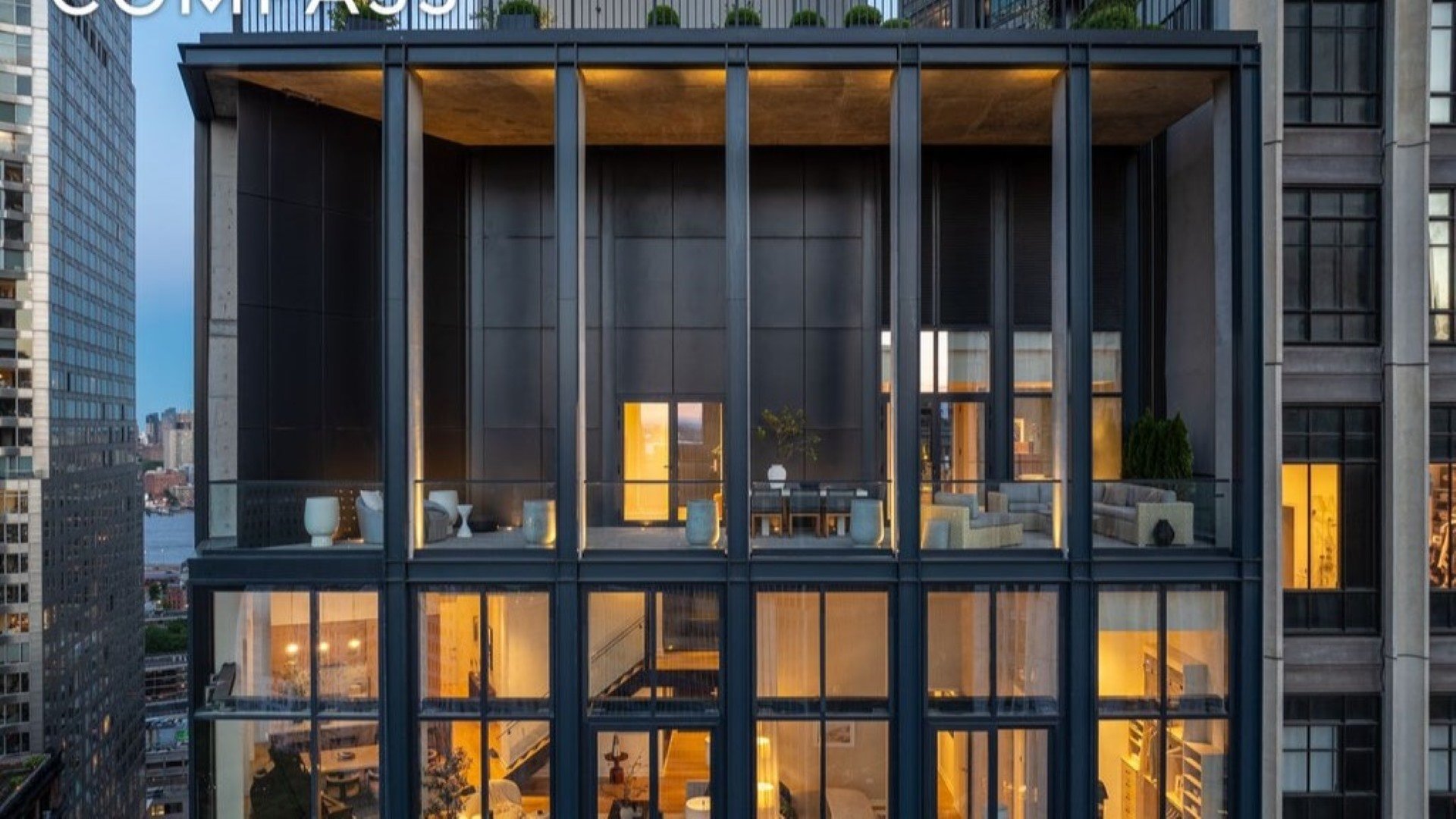 Explore this Extraordinary 3,534 Sq. Ft. Manhattan Penthouse, Featuring a Duplex Layout and Double-Height Loggia Terrace