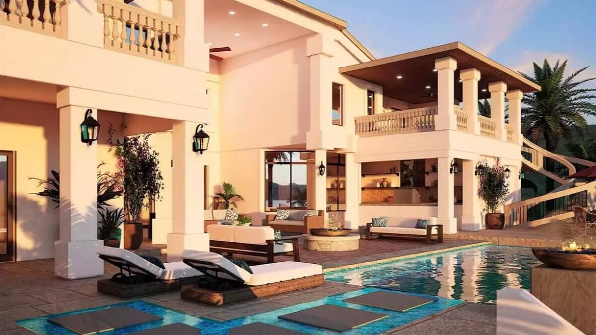 Poolside
