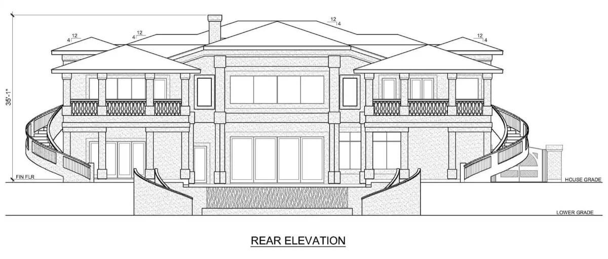 Rear Elevation
