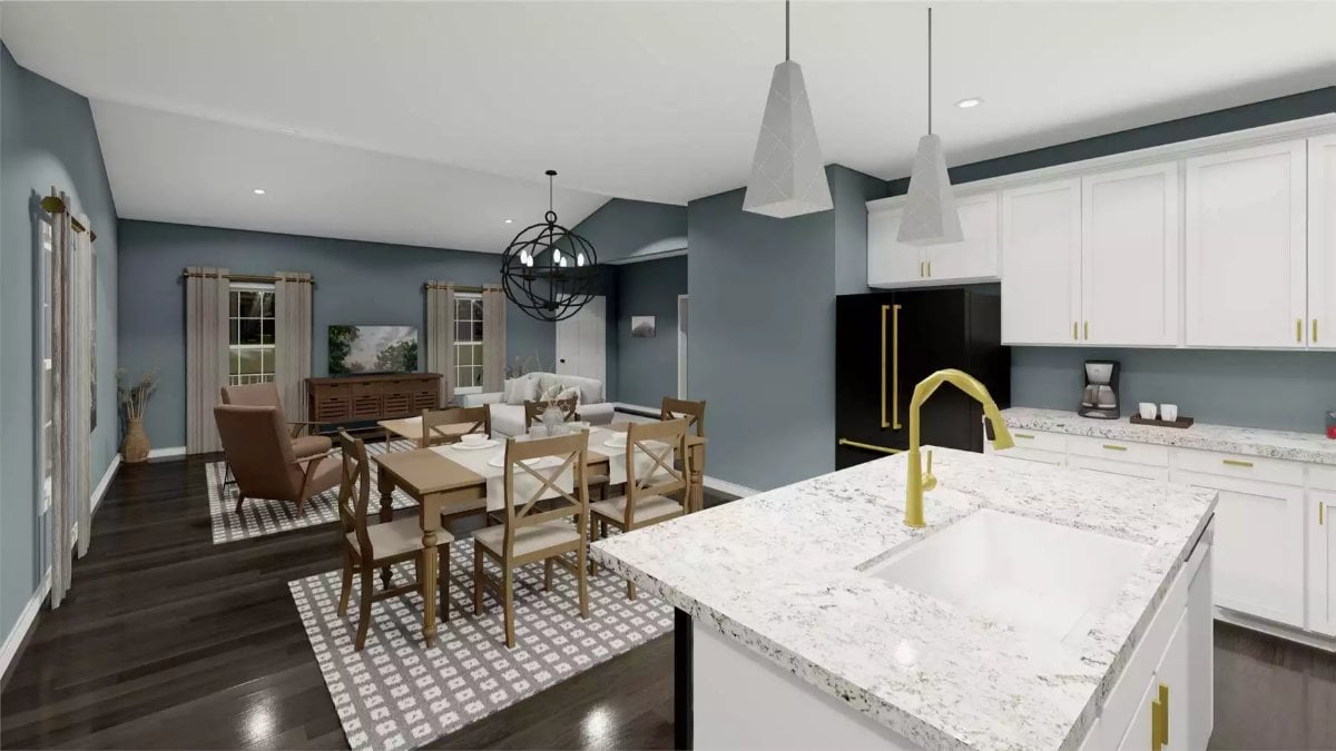 Kitchen and Dining Area