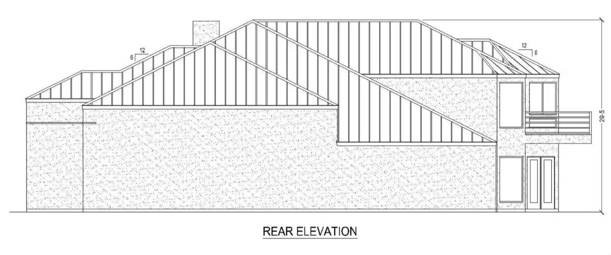 Rear Elevation
