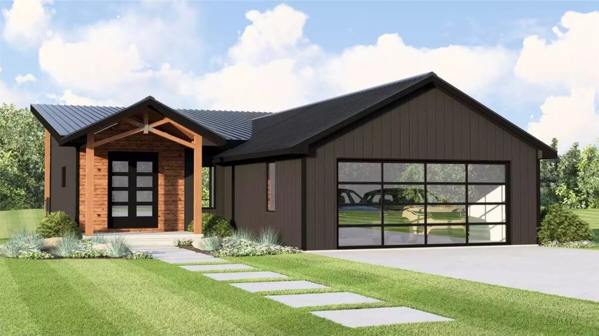 3-Bedroom Lynden Heights Barndominium with Double Garage and Walkout Basement (Floor Plan)