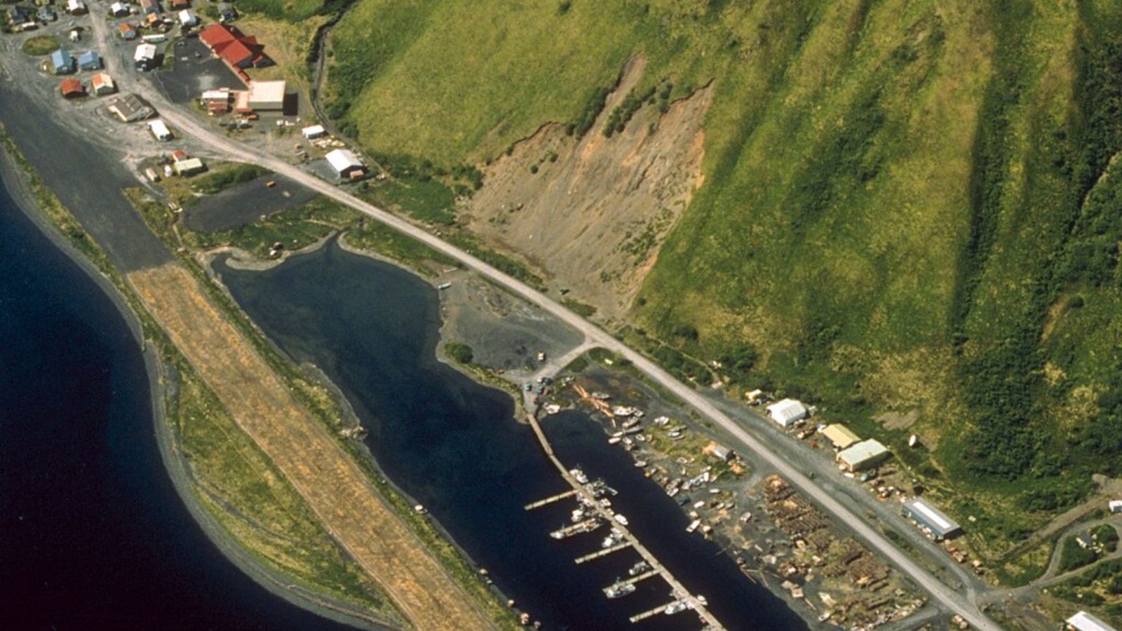 Old Harbor Town Image