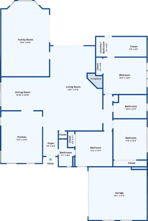 Explore the Spacious Layout of This Ranch-Style Family Home